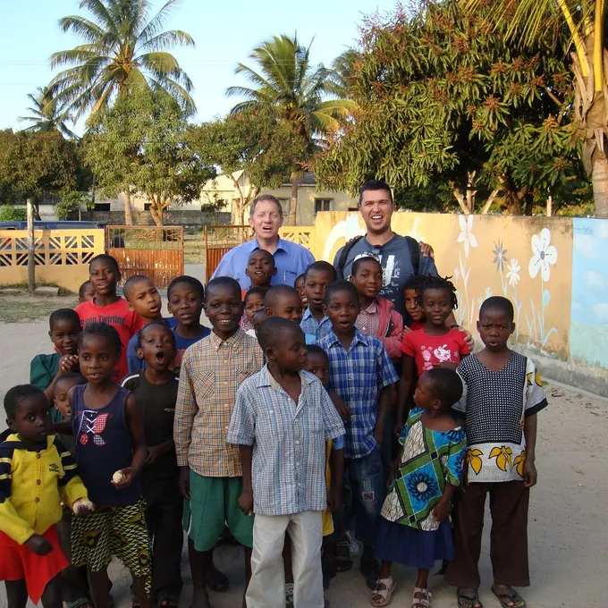 Visita a escolas em Moçambique